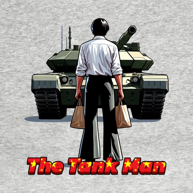 Tank Man by Rawlifegraphic